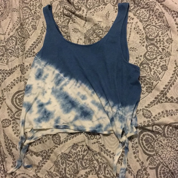 tie dye crop top forever 21